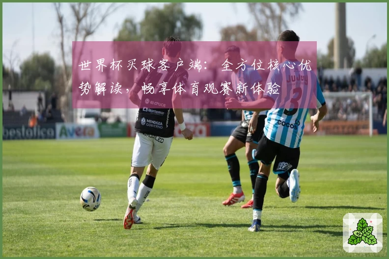 世界杯买球客户端：全方位核心优势解读，畅享体育观赛新体验